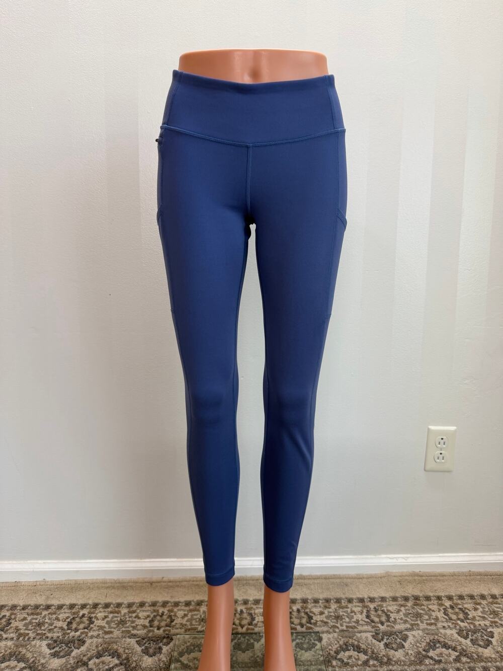 Patagonia Performance Leggings Periwinkle Side Pocket Sz S